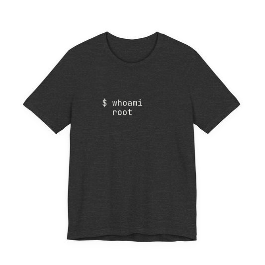 $ whoami root Tshirt