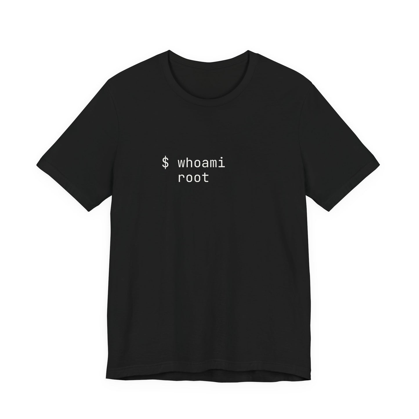 $ whoami root Tshirt