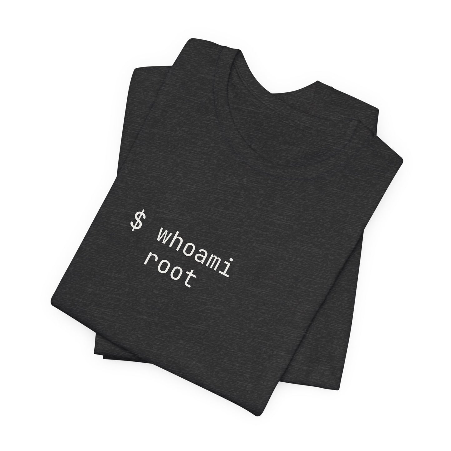 $ whoami root Tshirt