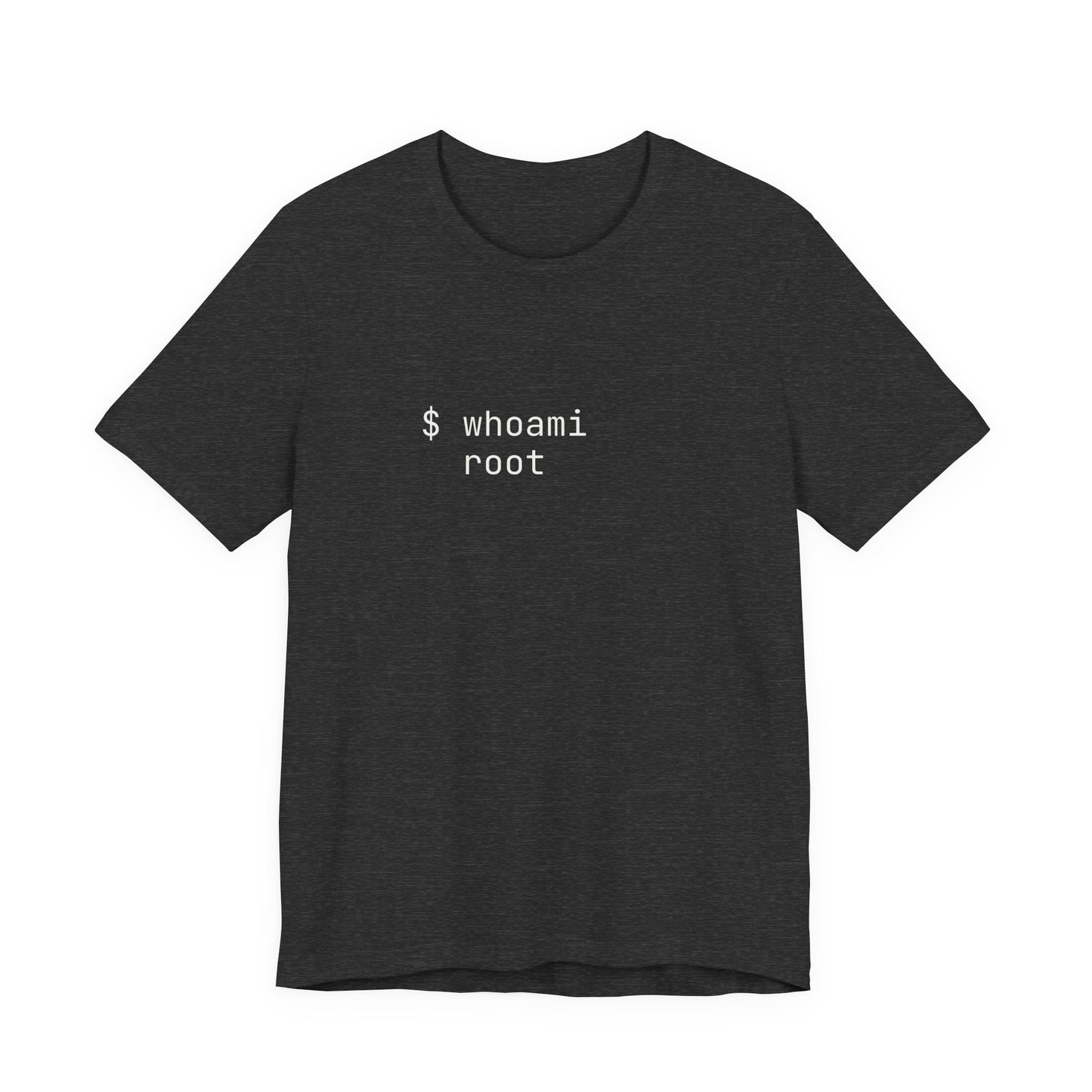 $ whoami root Tshirt