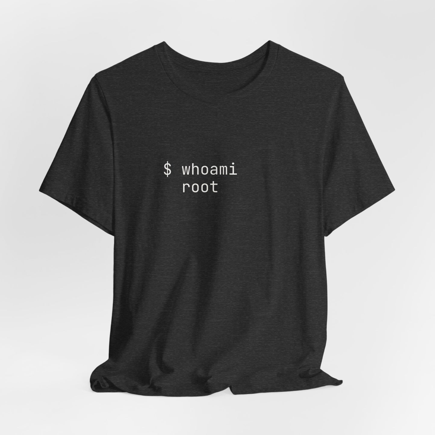 $ whoami root Tshirt